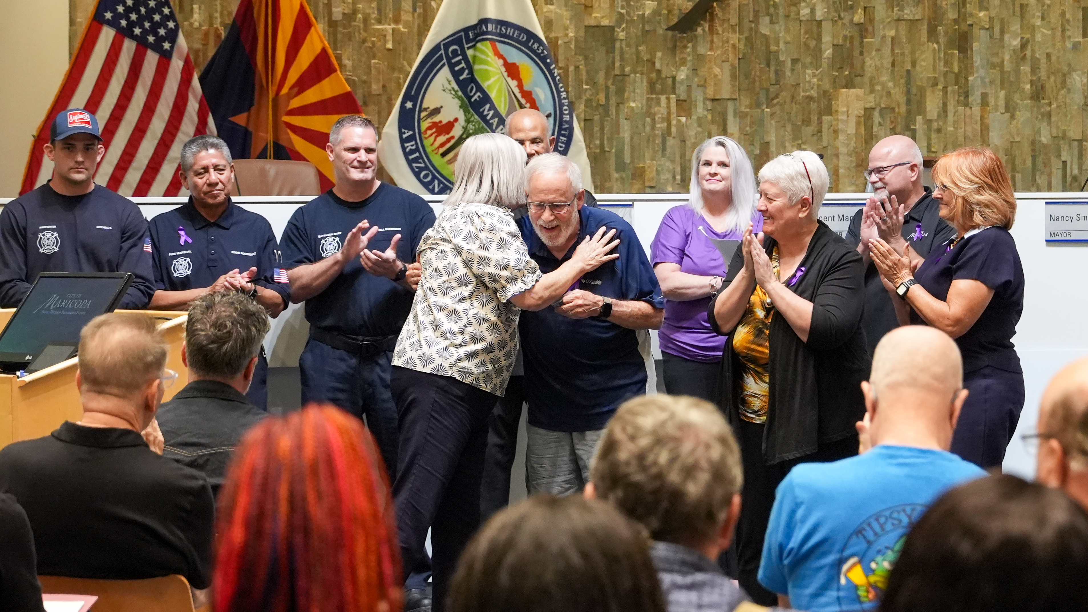 Ron Smith Receives Fall Prevention Awareness Info Expo Acknowledgement