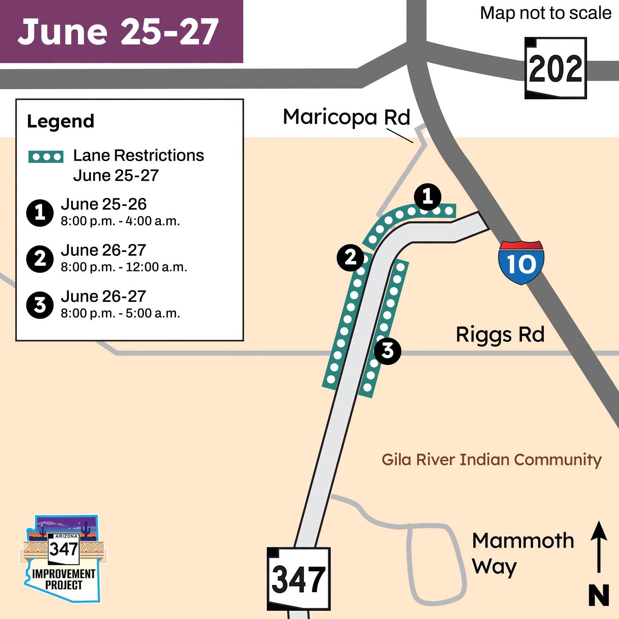 ADOT Announces SR347 Traffic Restrictions Starting June 25 | City