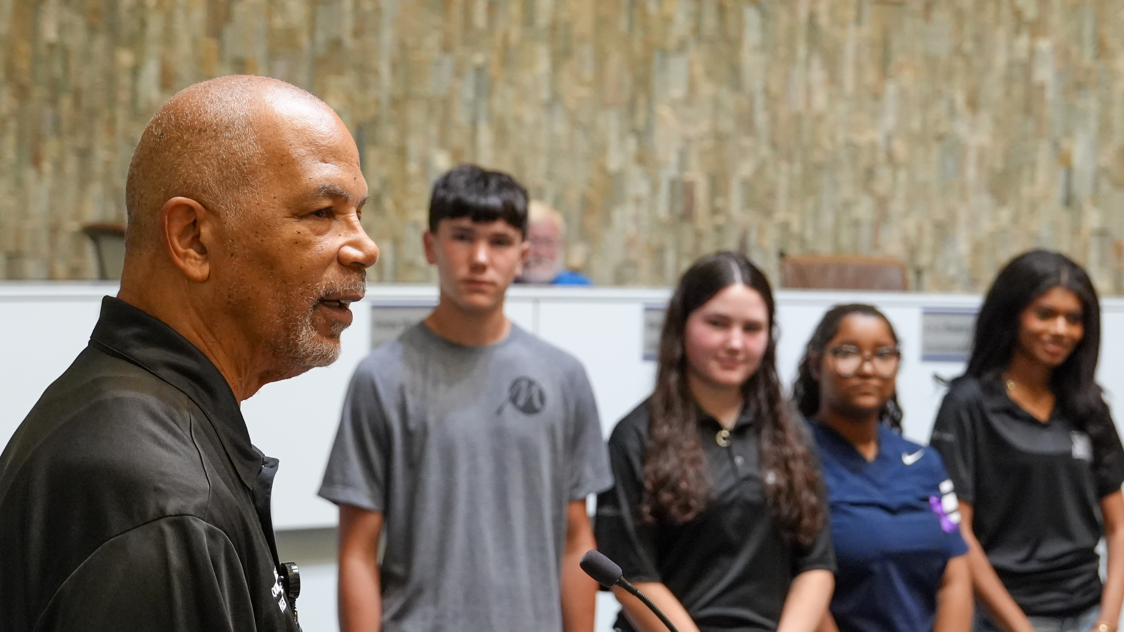 Council Member Wade would like to recognize the youth who are now the governing officers for Youth Council.