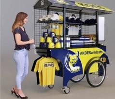 Mobile Vending Cart Kiosk